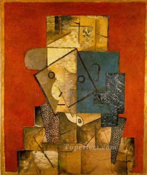 Pablo Picasso Painting - Hombre 1915 cubismo Pablo Picasso